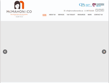 Tablet Screenshot of mcmahonandco.ie